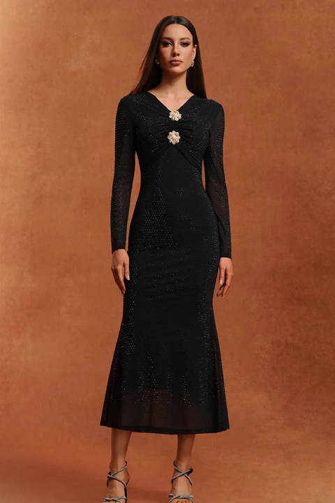 Robe noire élégante