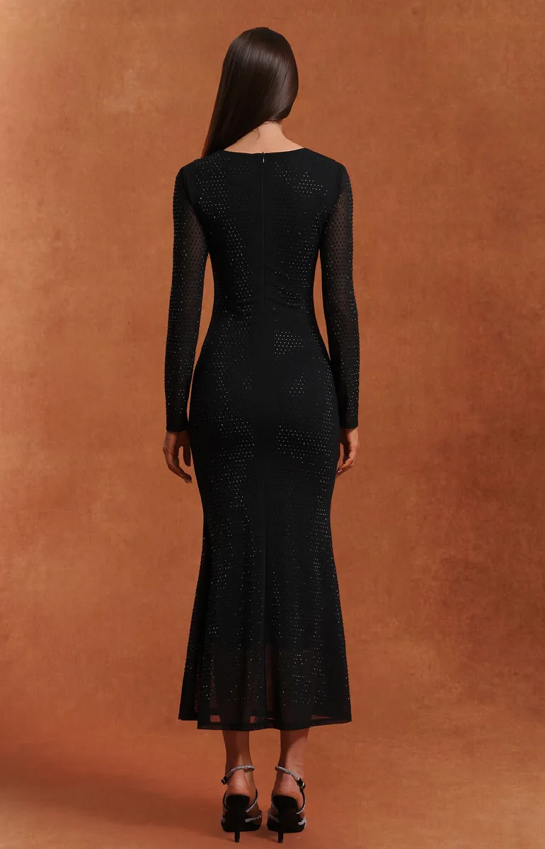 Robe noire élégante