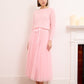 Jupe en tulle rose fluo