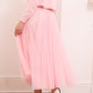 Jupe en tulle rose fluo