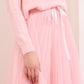 Jupe en tulle rose fluo