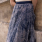 Jupe en tulle imprimé