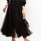 Jupe en tulle noire