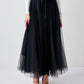 Jupe en tulle noire