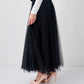Jupe en tulle noire