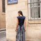 Jupe en tulle imprimé