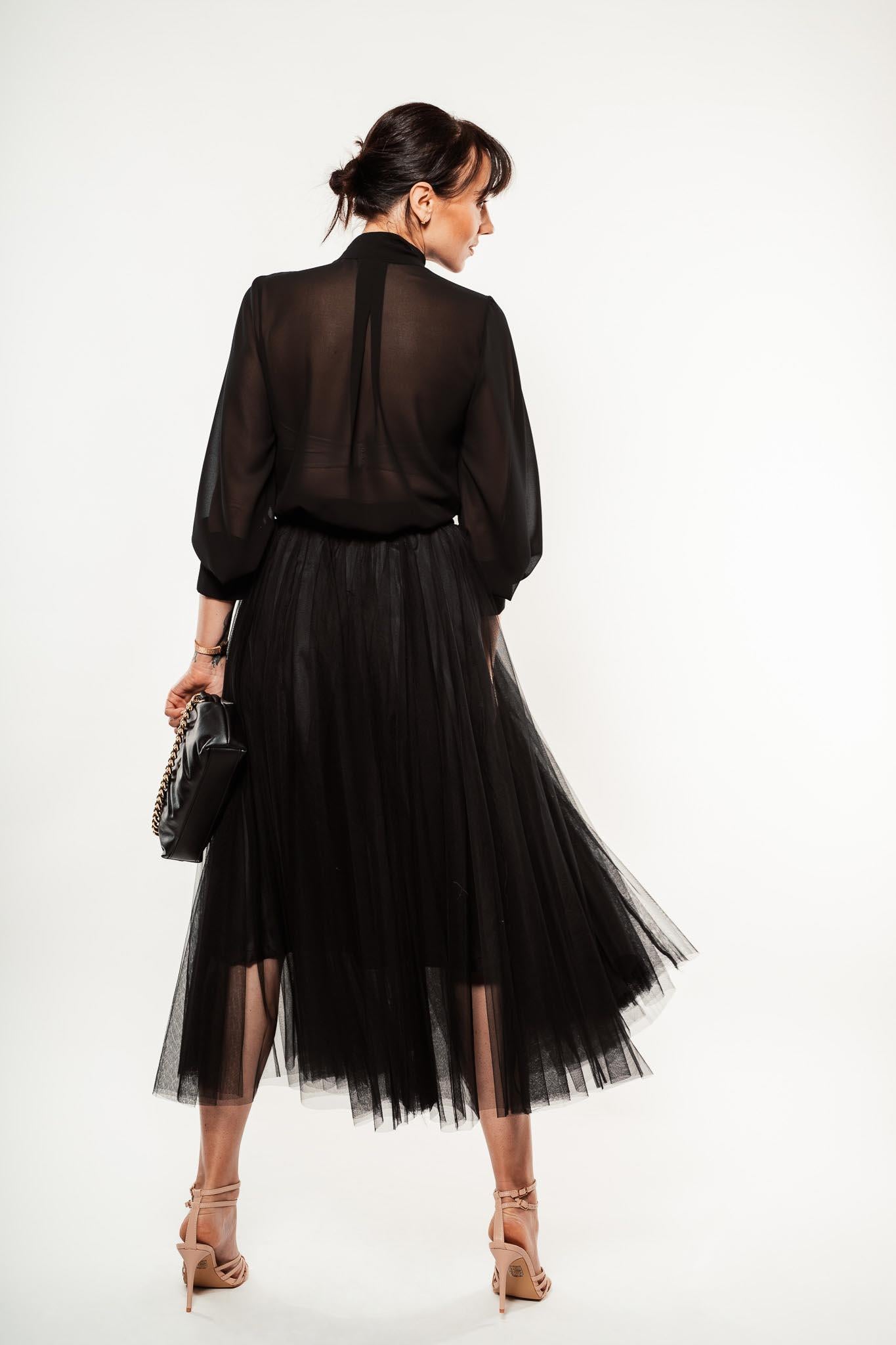 Jupe en tulle noire