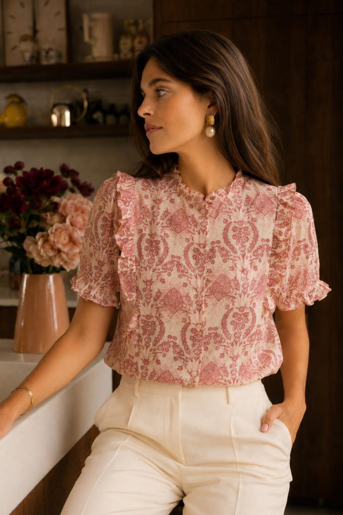 BLOUSE ROSA