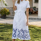 Robe chemisier longue