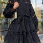 Robe en coton ajouré