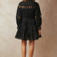 Robe en coton ajouré