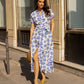 Robe à imprimé floral