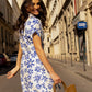Robe à imprimé floral