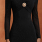 Robe noire élégante