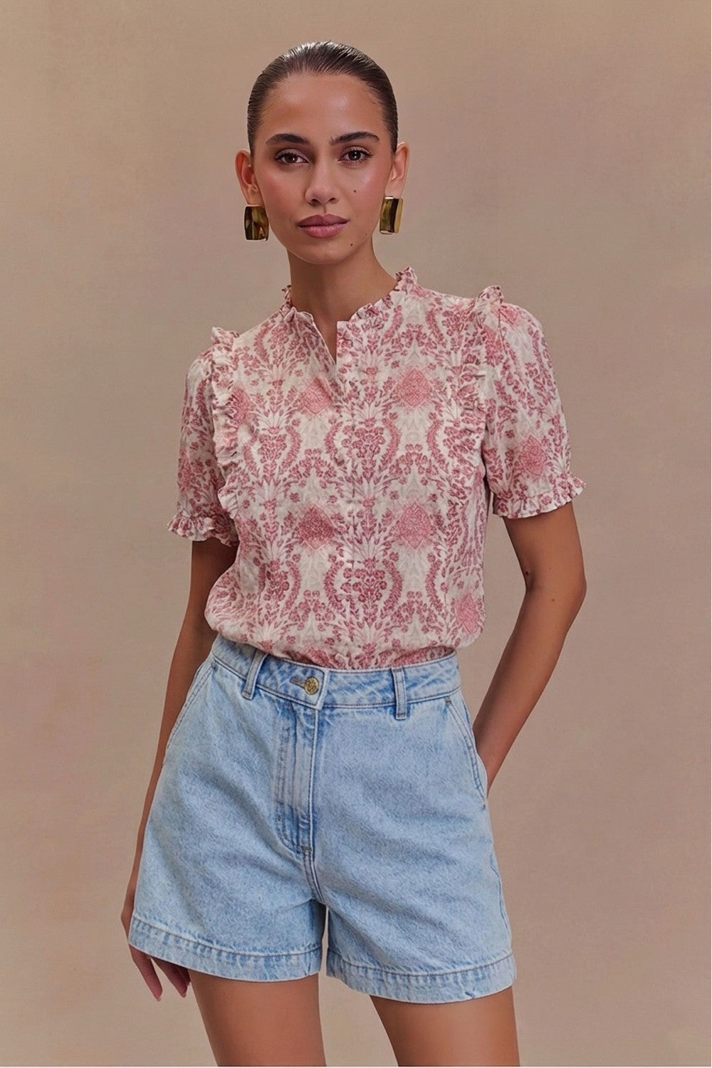 BLOUSE ROSA