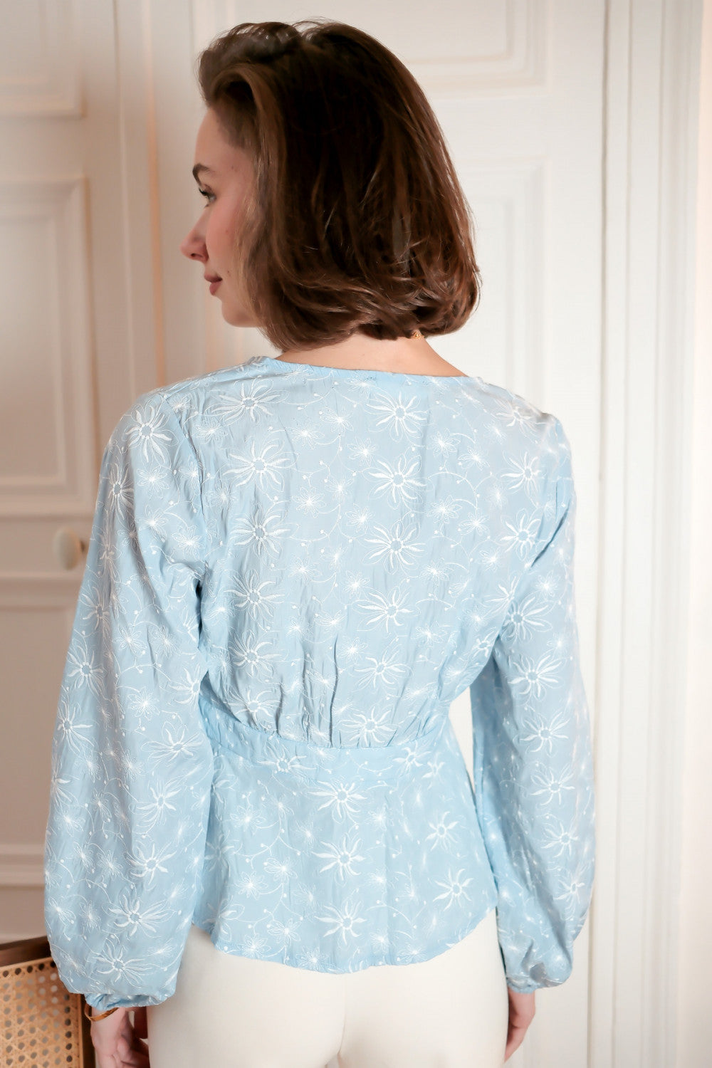 Blouse Iris - Bleu