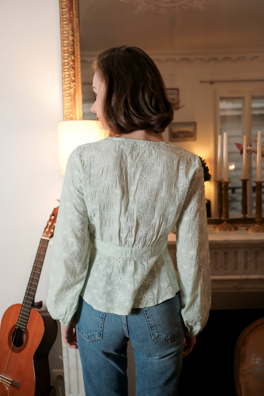 Blouse Iris - Vert