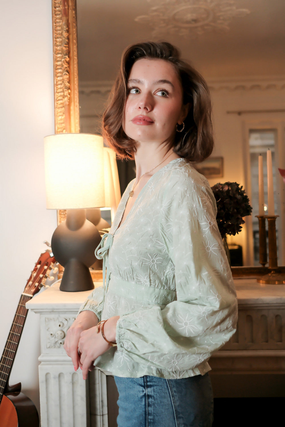 Blouse Iris - Vert