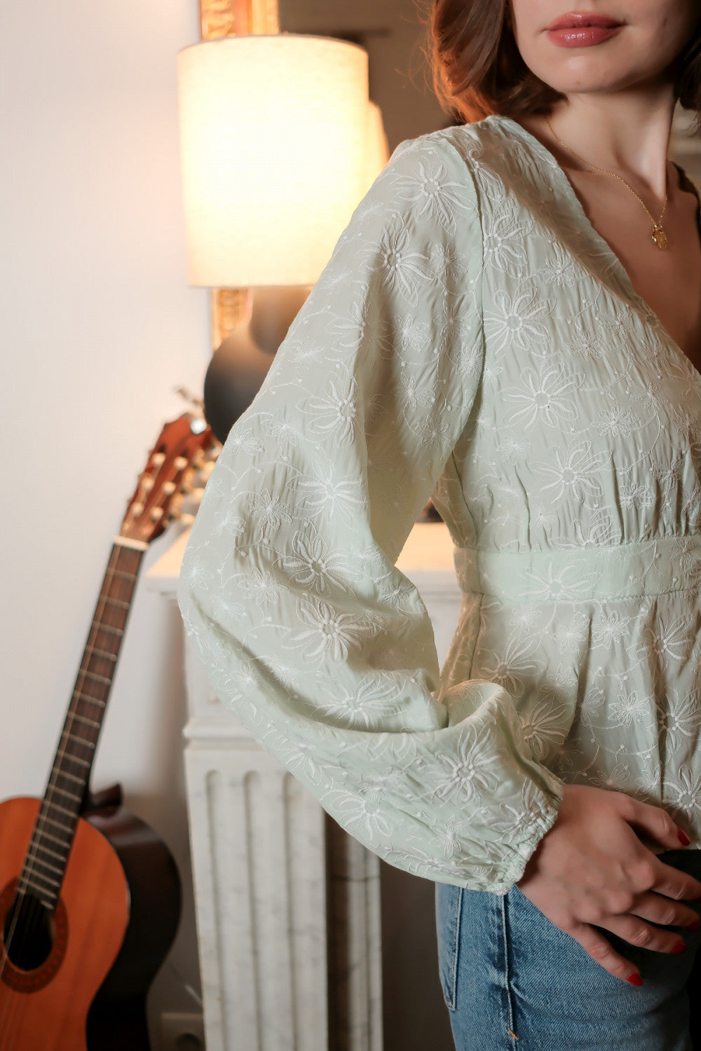 Blouse Iris - Vert