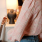 Blouse imprimé fleuri et détails broderie