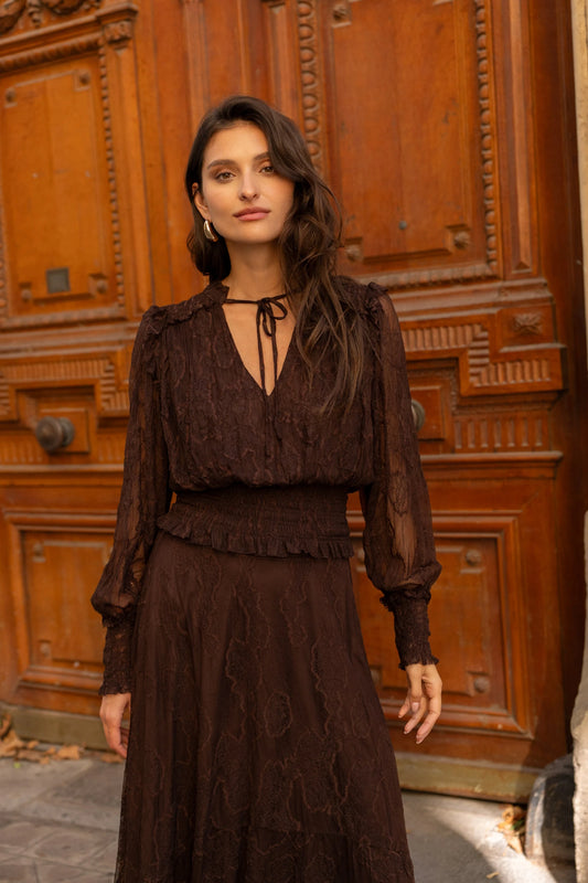 Ensemble en dentelle
