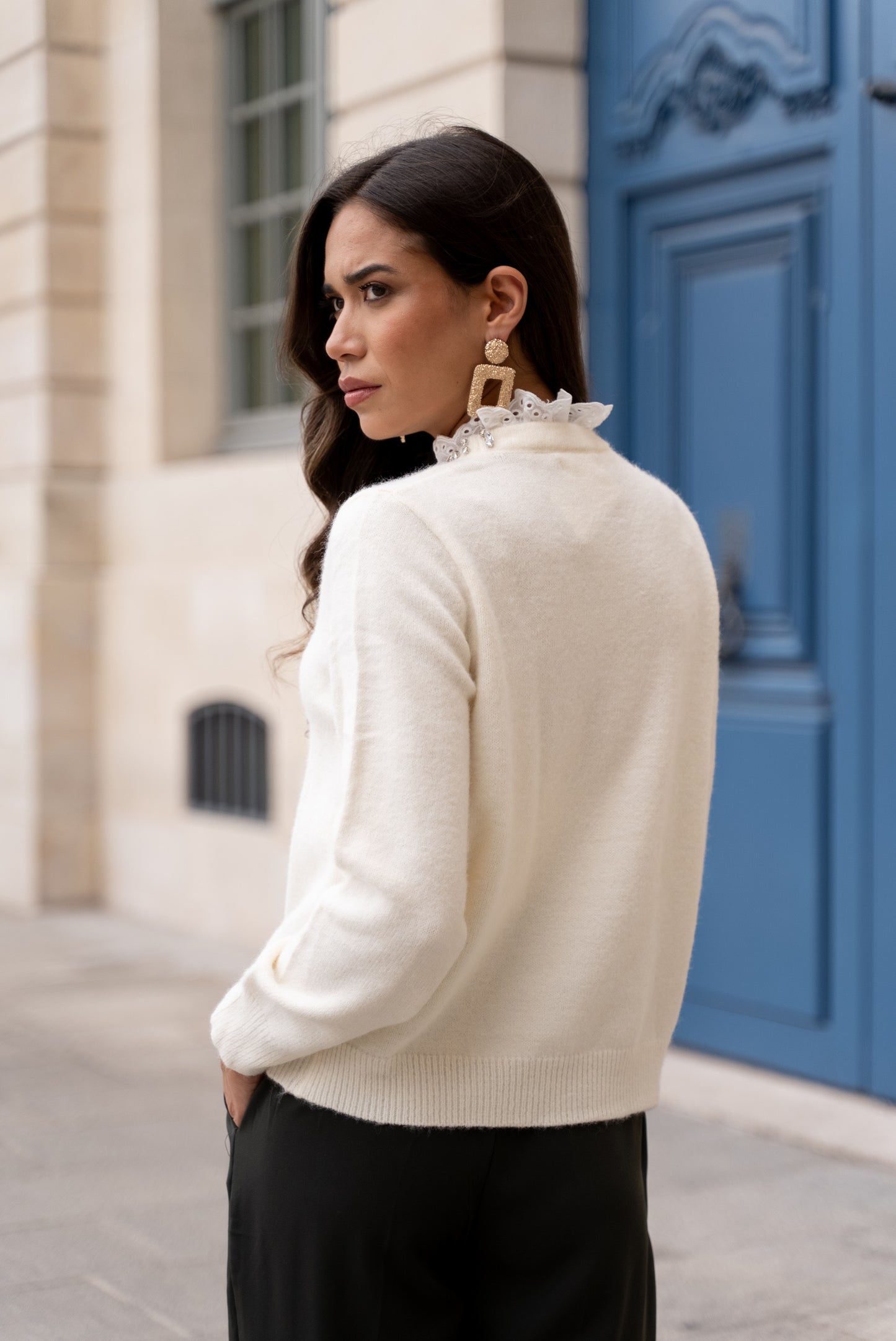 Pull Élégance Nude