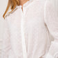 Chemise brodée en coton