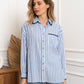 Chemise rayée en coton
