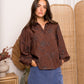 Chemise brodée