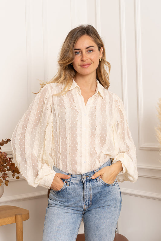 Chemise écrue