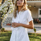 Robe chemisier longue