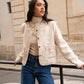Veste en tweed & noeuds